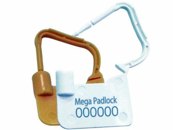 Mega Padlock | Precinto indicativo plástico tipo candado
