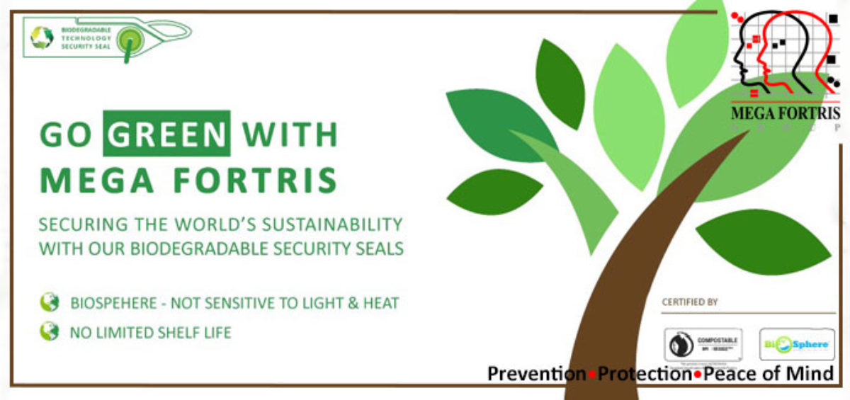 go green with mega fortris security seals