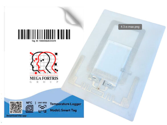 RFID/NFC loggers para gestión de cadena de frío