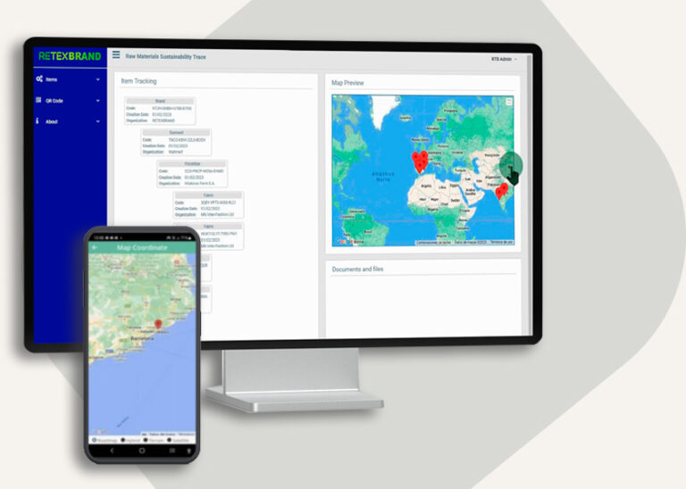 Geolocalización de mercancías con la solución Retexcycle basada en códigos QR para precintos de seguridad